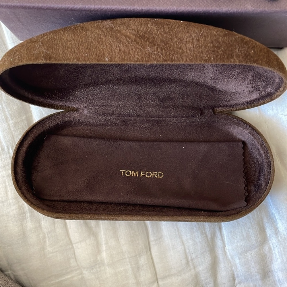 Tom Ford Full Presentation BNIB Cateye Blue Block glasses frames sunglasses - Picture 5 of 8